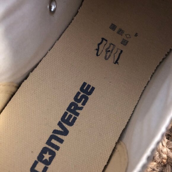 Gray Converse Sneakers, Women's Size 9 - Picture 8 of 13